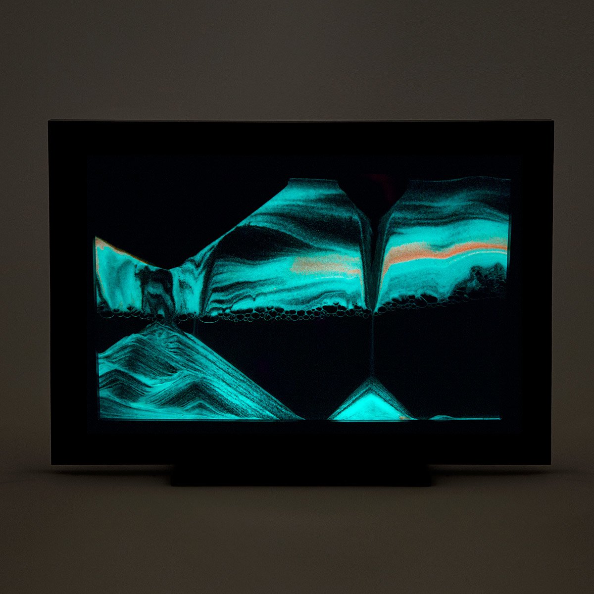 GlowintheDark Sand Window sand art, office art