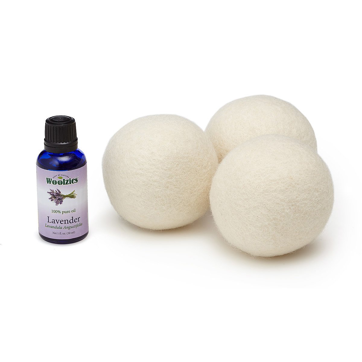 Woolzies Dryer Balls & Lavender Oil laundry accessories