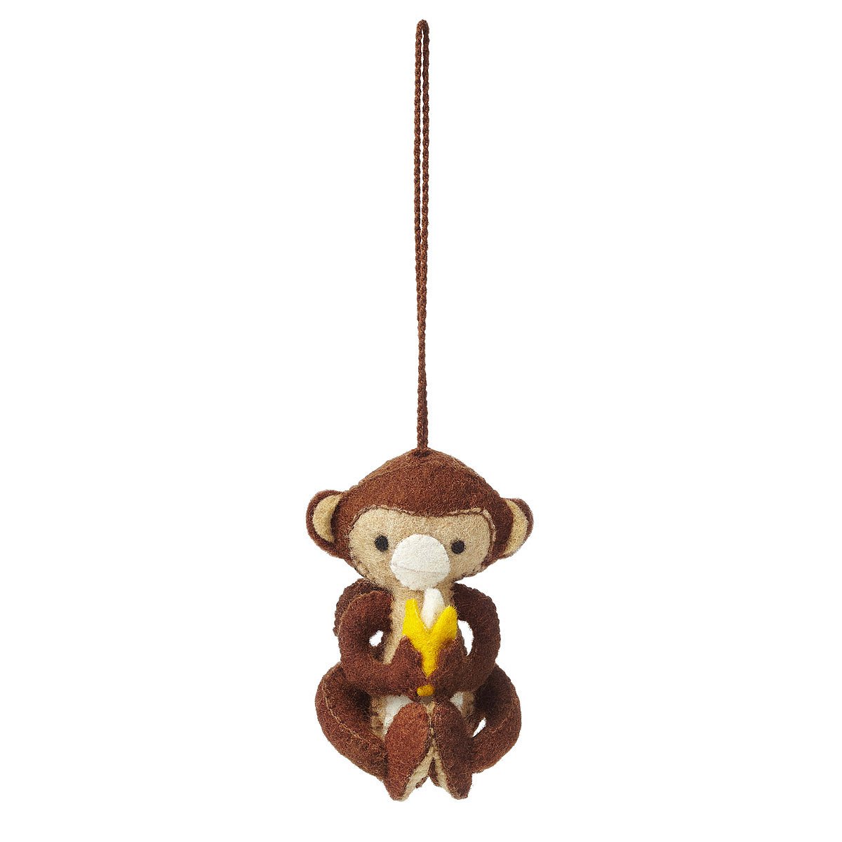 Mischievous Monkey Ornament handmade christmas ornament