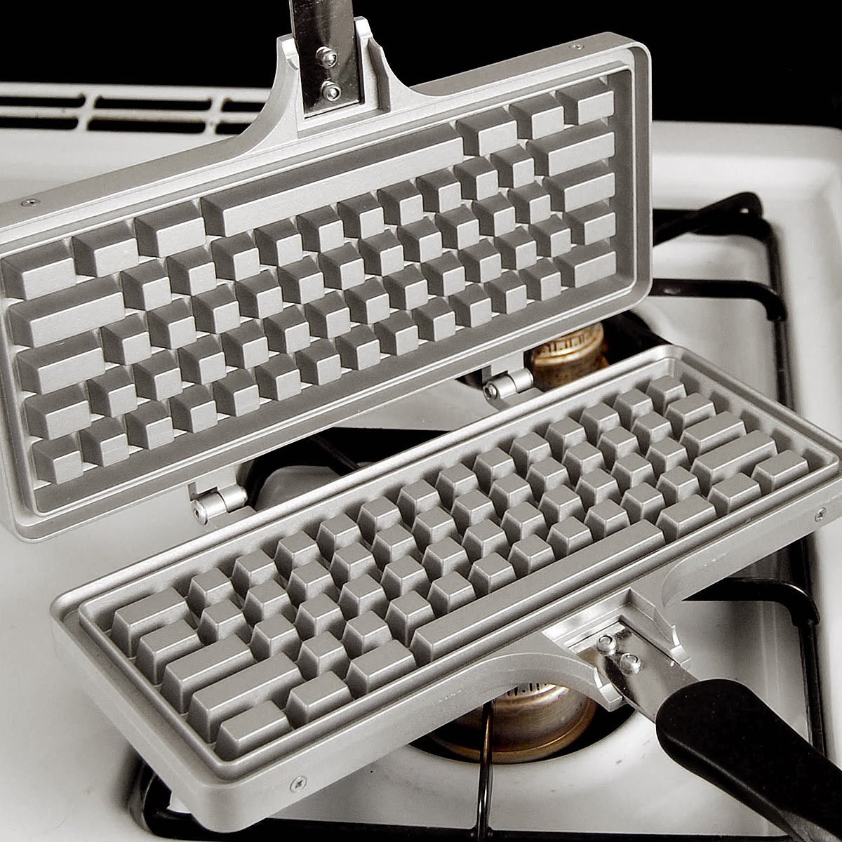 Keyboard Waffle Iron | nerdy gadget, waffle iron | UncommonGoods