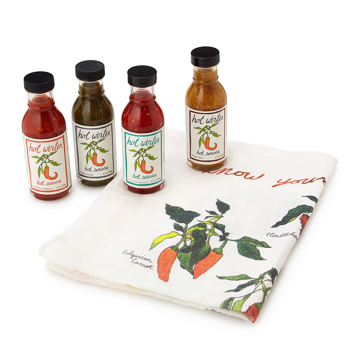 Hot Sauce Set gourmet hot sauce