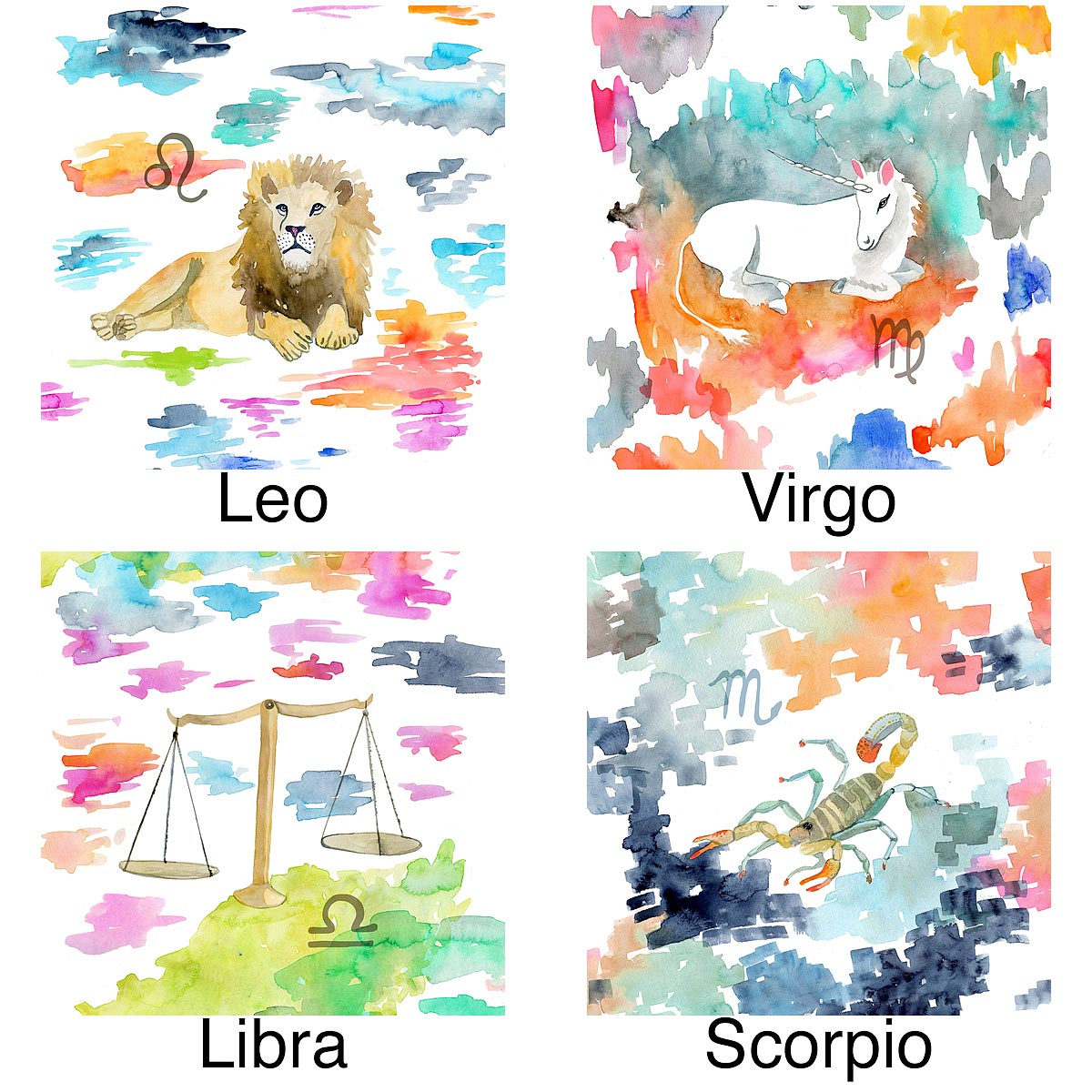 Astrology Pillows zodiac