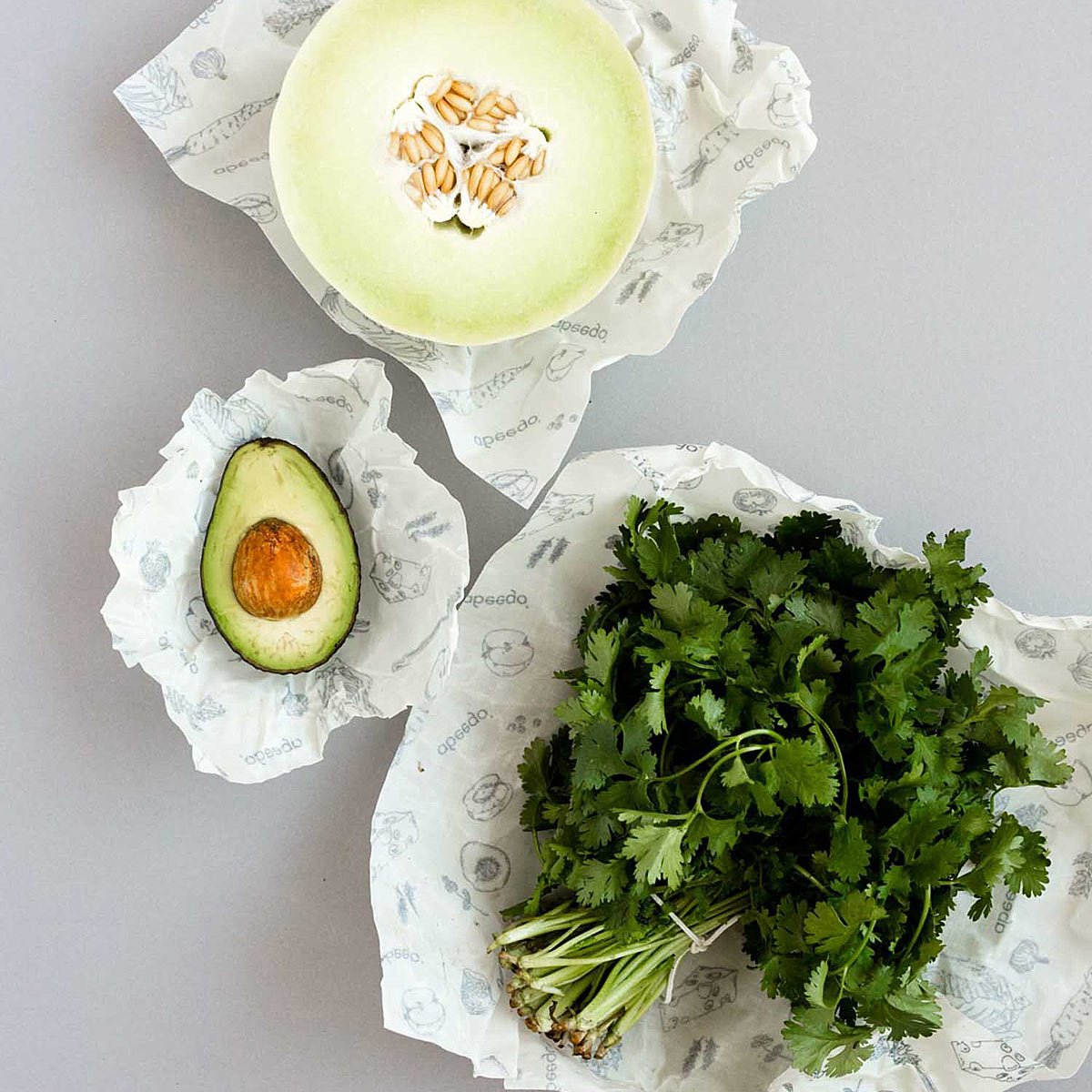 Beeswax Food Saving Wrap reusable plastic wrap, green food storage