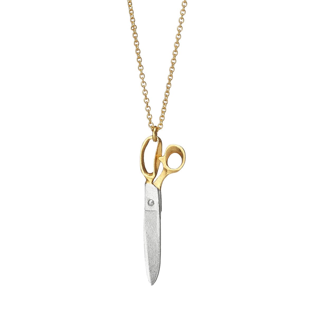 Shearing Scissors Necklace tiny scissors, pendant