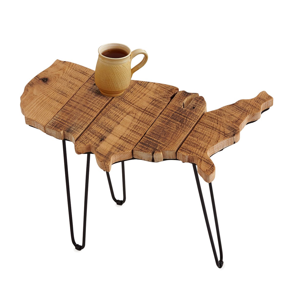 Barn Wood USA Side Table america table, handmade furniture