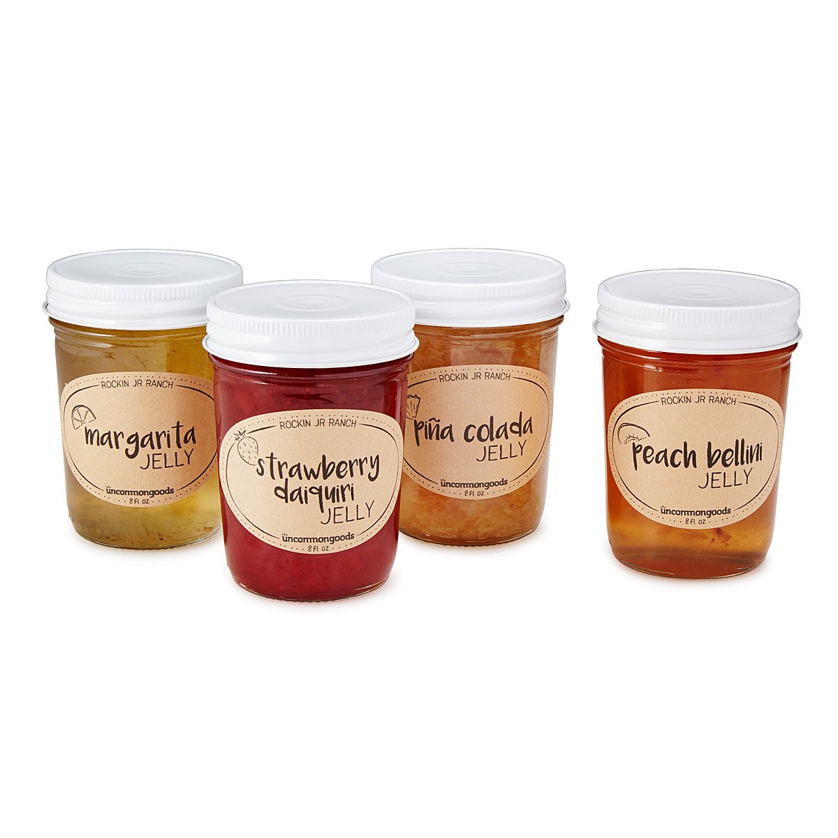 Cocktail Jelly Set of 4 homemade jam