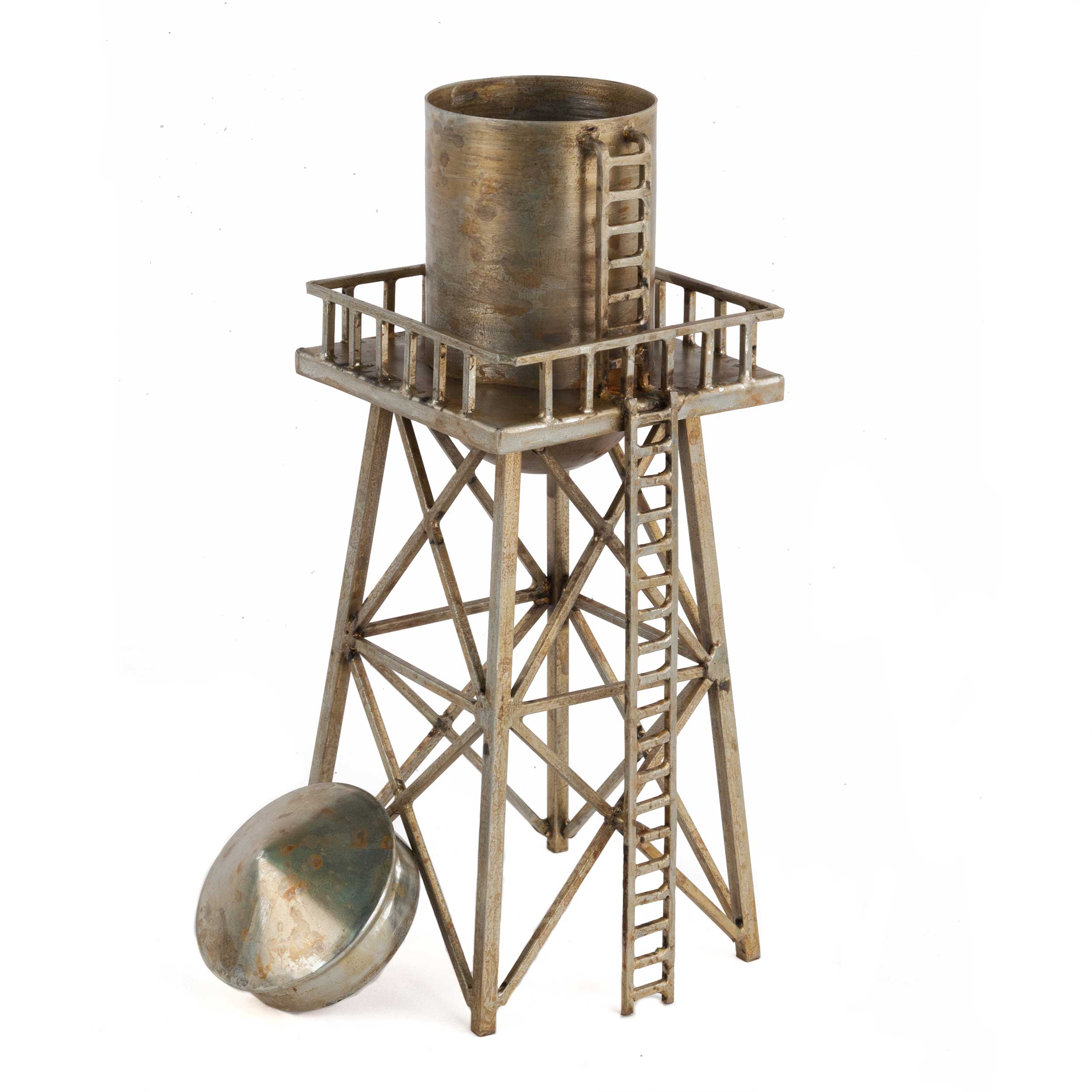 Steel Water Tower Sculpture water tower, model