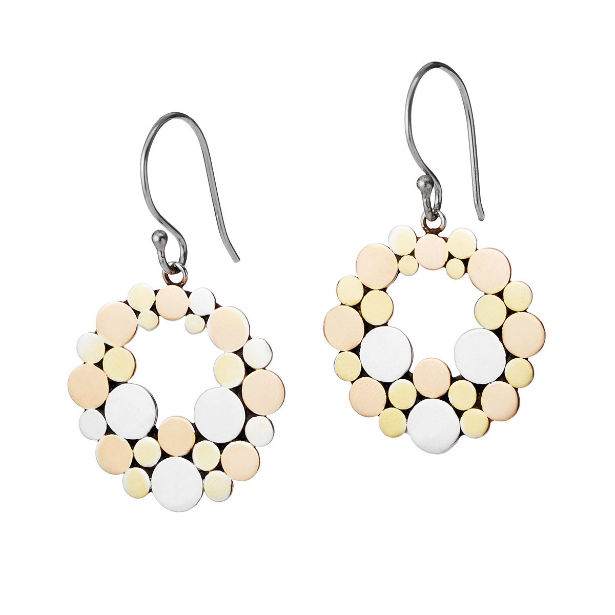 Floating Dot Earrings balinese jewelry