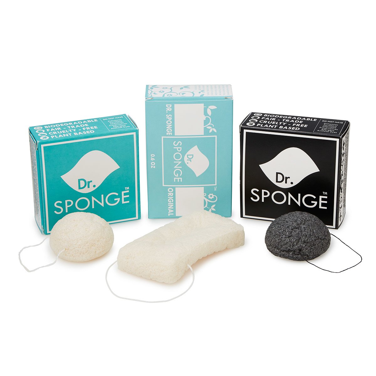 Dr. Sponge Facial & Body Cleansing Konjac Sponge face wash