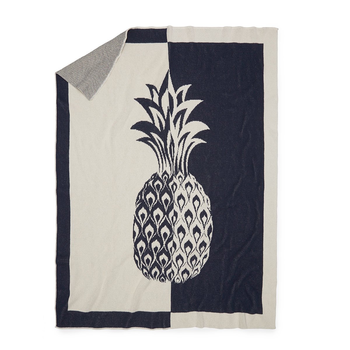 Split Pineapple Throw Ecofriendly Blanket