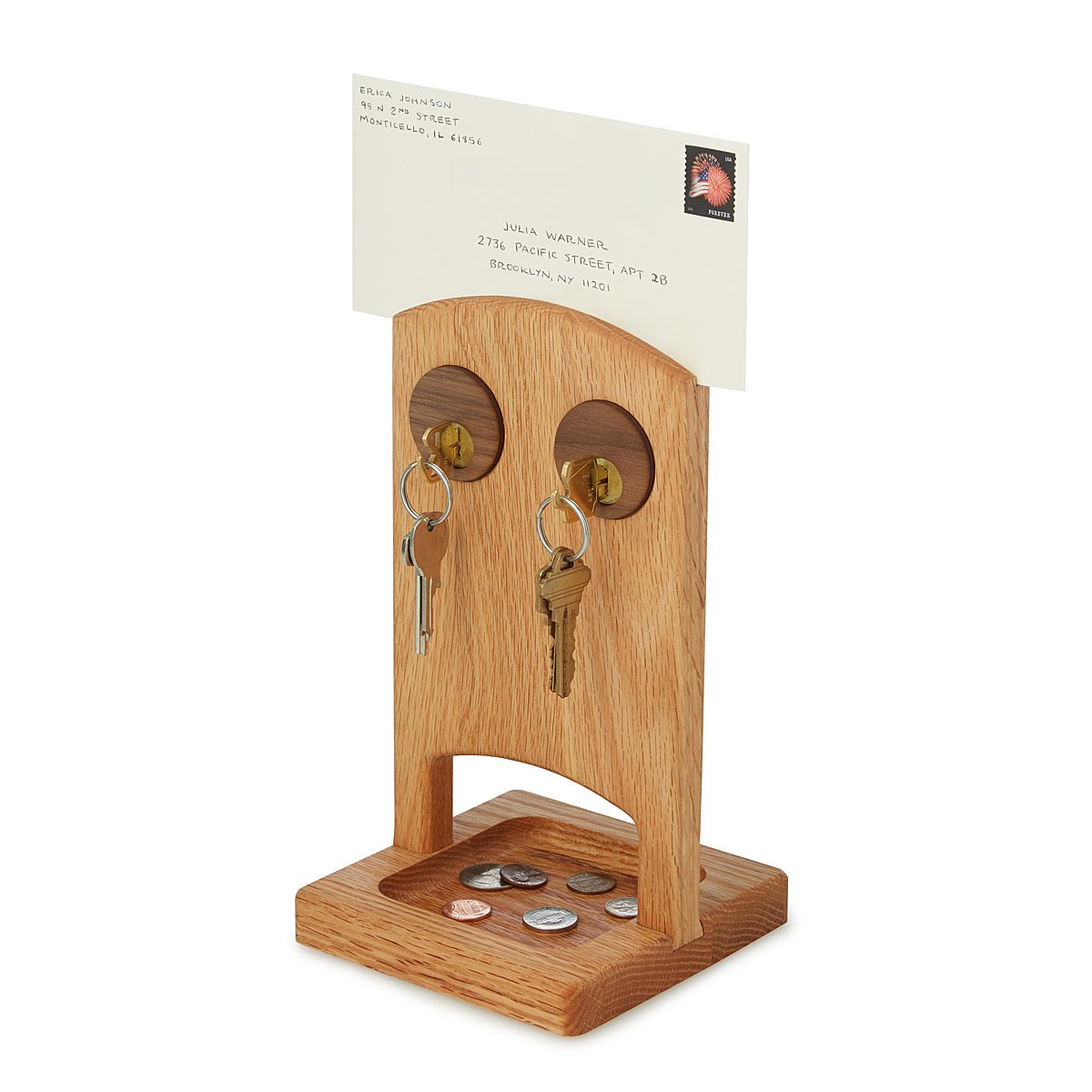 Out the Door Tabletop Key Holder Handmade Key Organizer