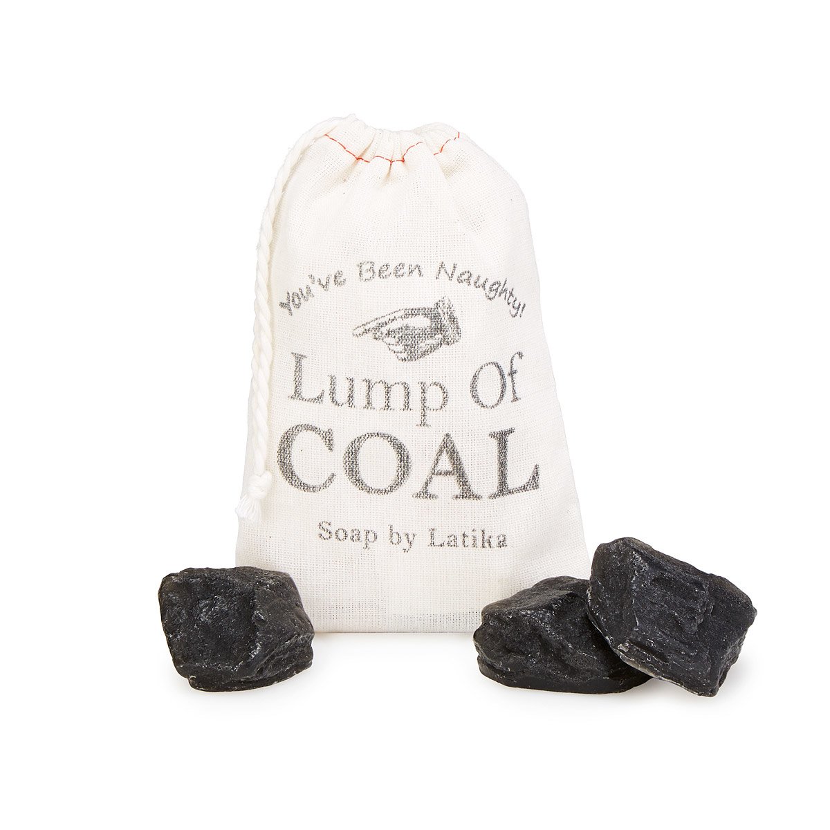 Bag of Coal Soaps Charcoal Soap, Coal for Christmas