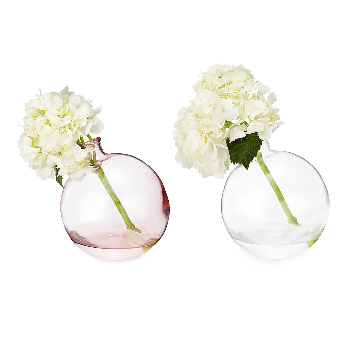 Sphere Vase Glass Vases, Hand Blown Glass