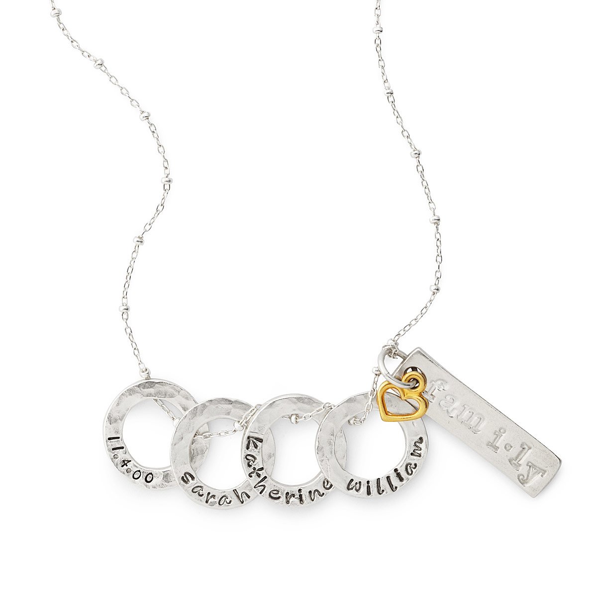 Definition of Family Necklace Charm Necklace, Gifts for Mom