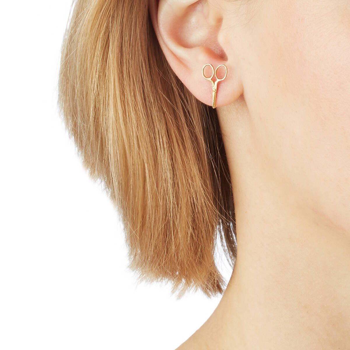 Sewing Scissor Stud Earrings Scissors Jewelry, Sewing Jewelry