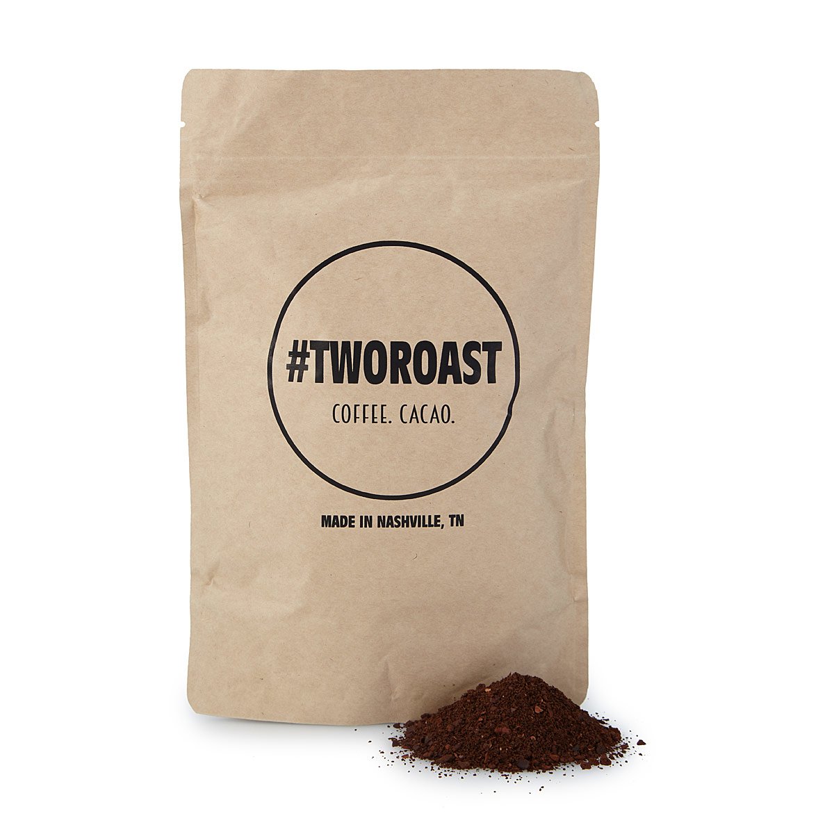 Ground Coffee and Cacao Blend Cacao Coffee, Roasted Cacao Bean Coffee
