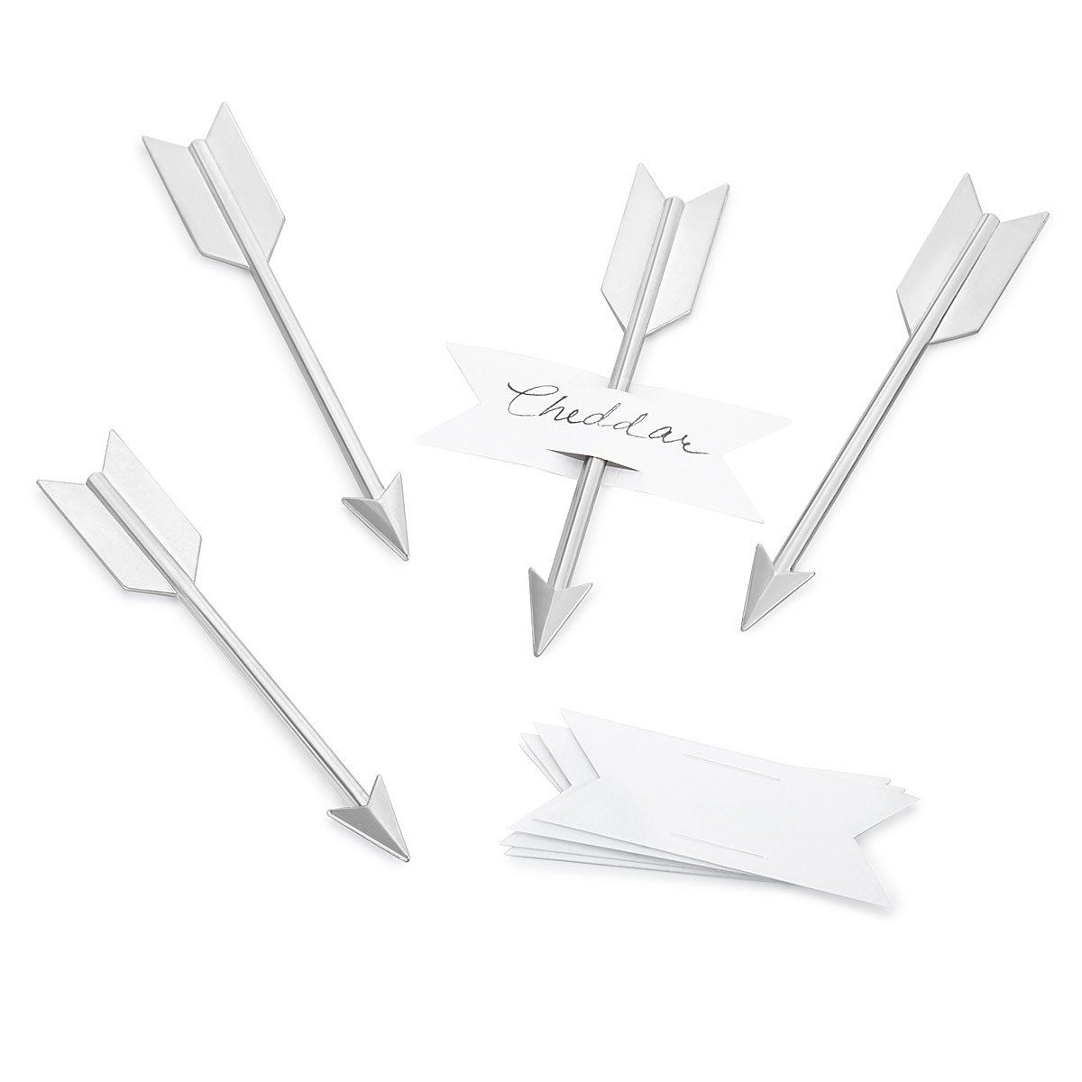 Arrow Cheese Markers Set of 4 cheese tag, party essentials