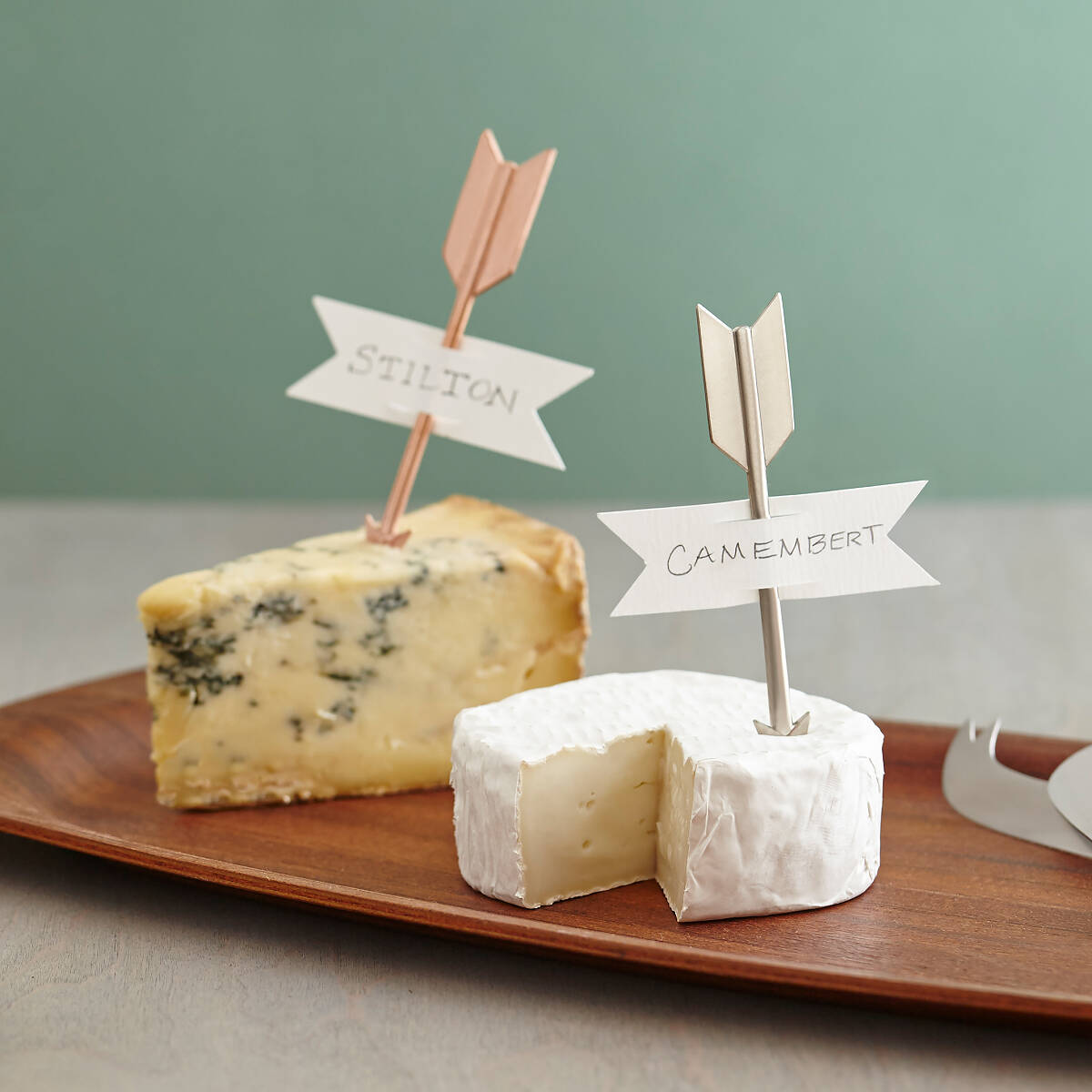 Arrow Cheese Markers - Set of 4 | cheese tag, party essentials ...