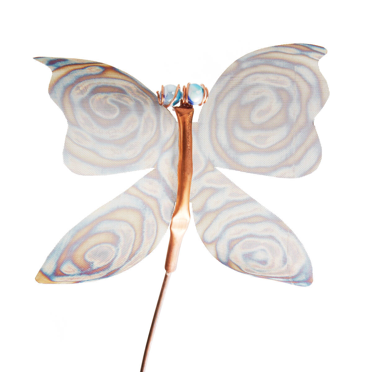 Fire-Painted Garden Stakes | Handmade Garden Ornaments | UncommonGoods