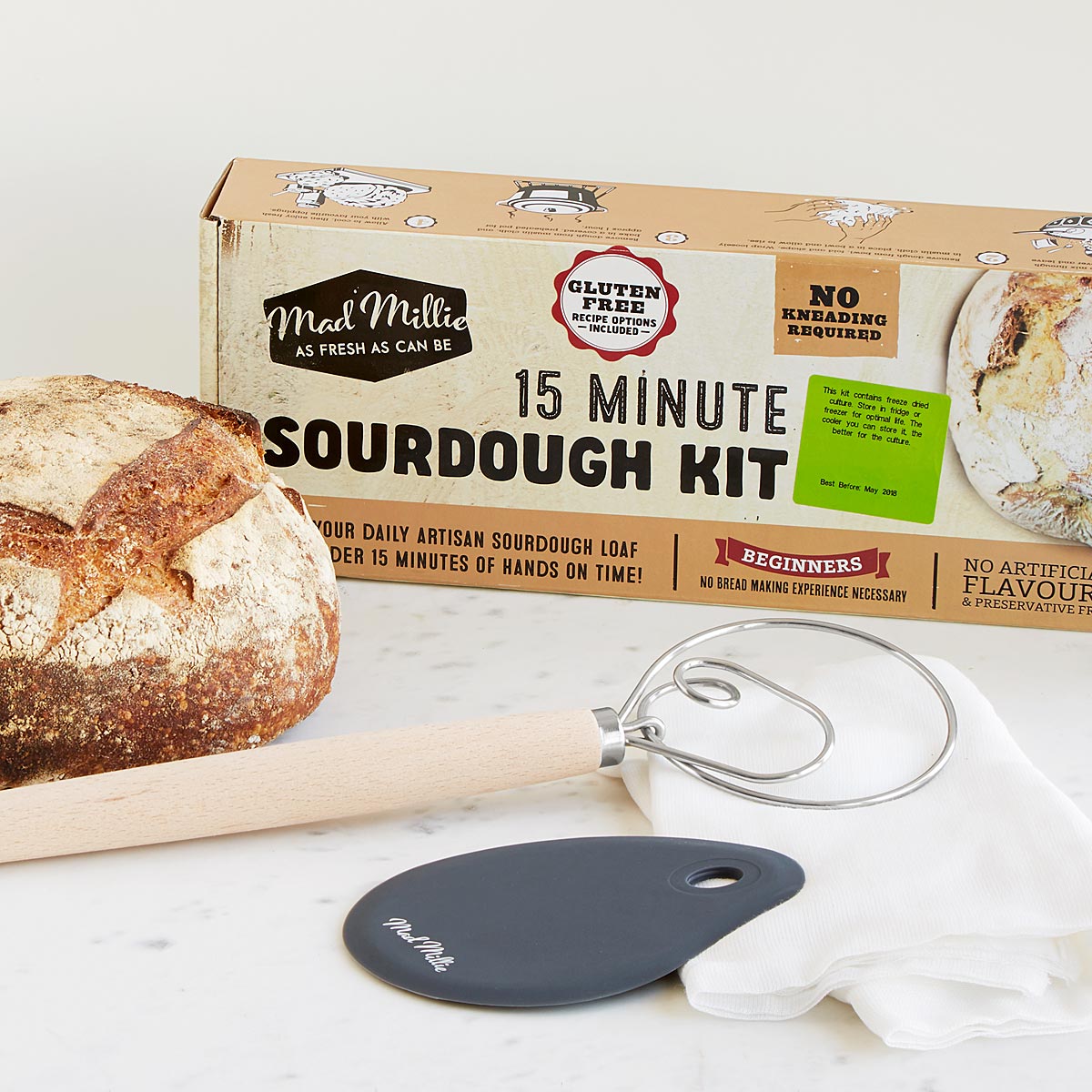 Homemade Sourdough Bread Kit homemade bread, bread kit