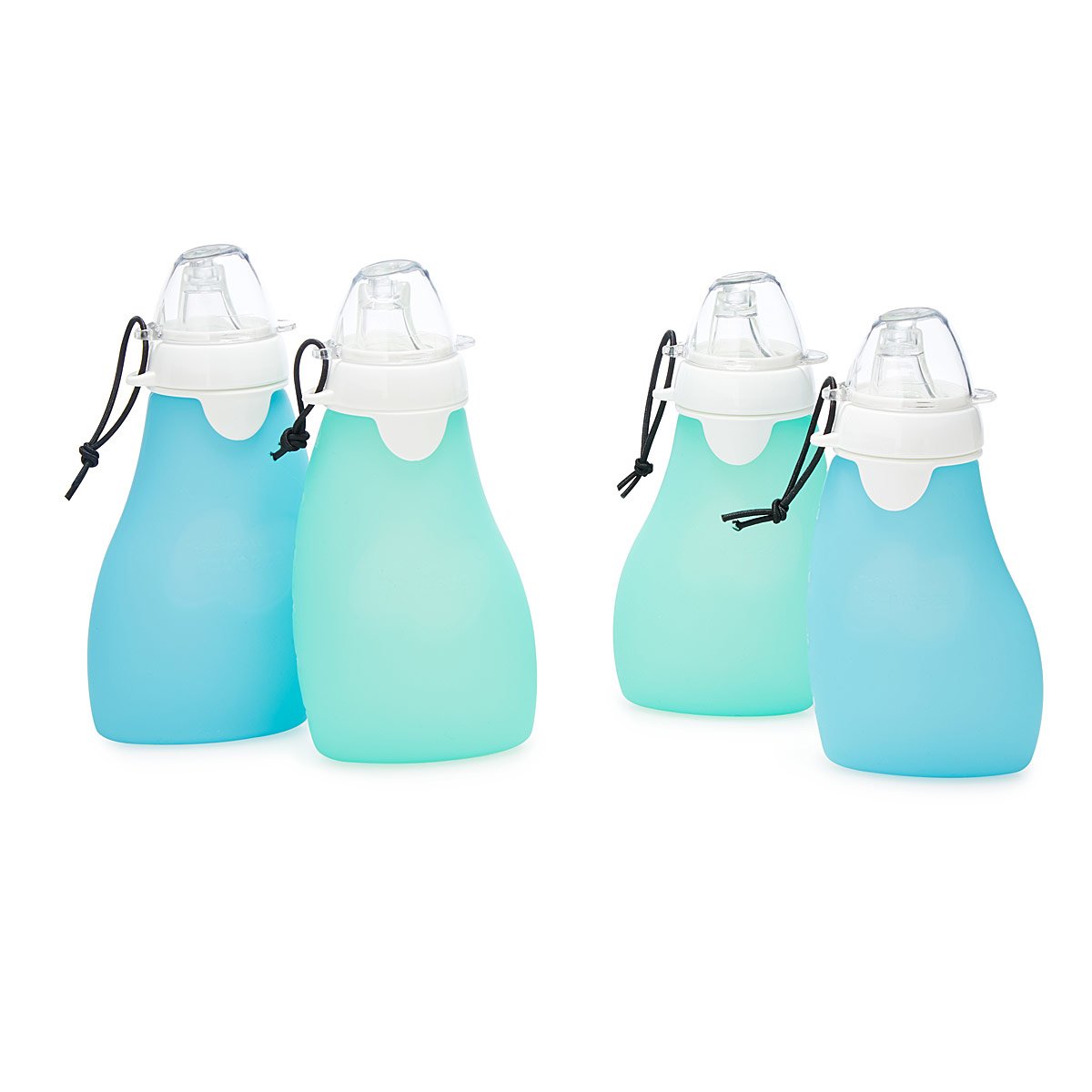 Kid's Reusable Squeeze Bottle Children's Drink Cups