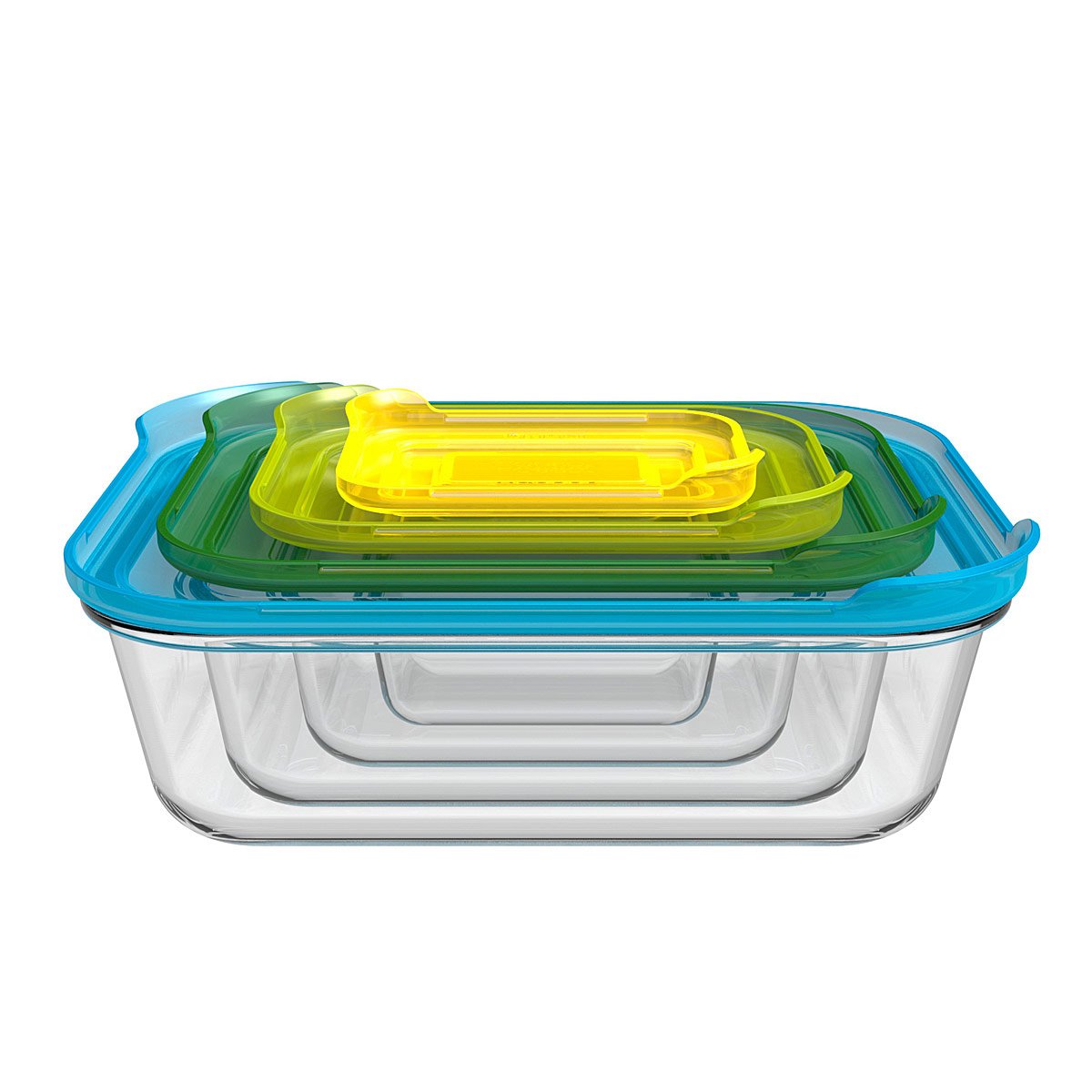 Nesting Glass Storage Containers Casserole Dish, Baking Pan