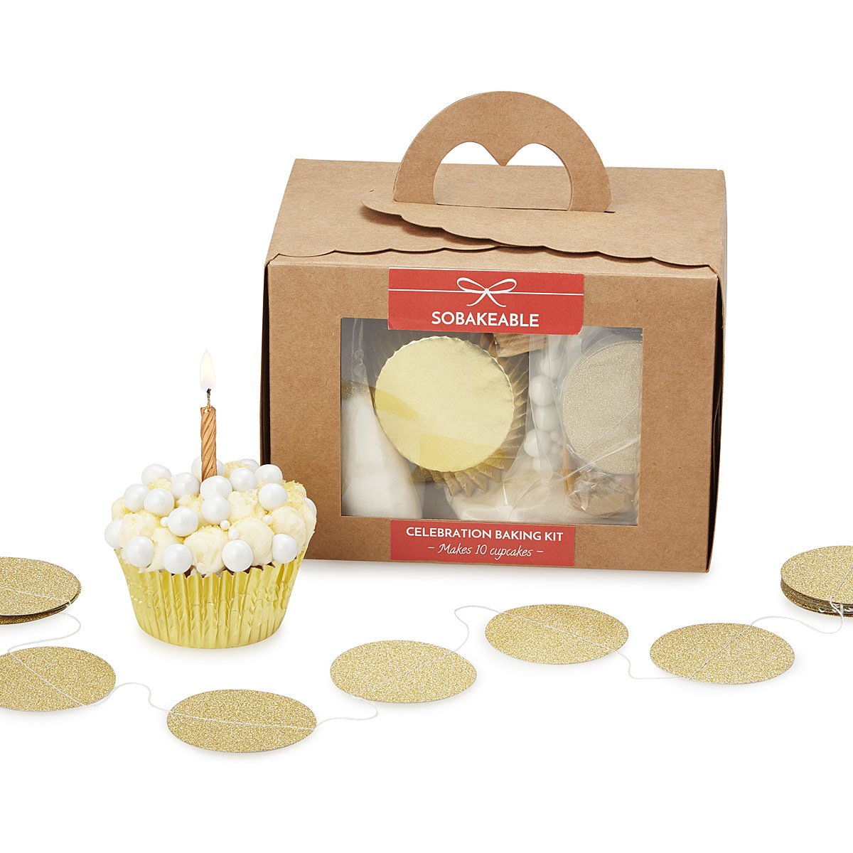 Champagne Cupcake Baking Kit Baking Gifts, Baking Kit