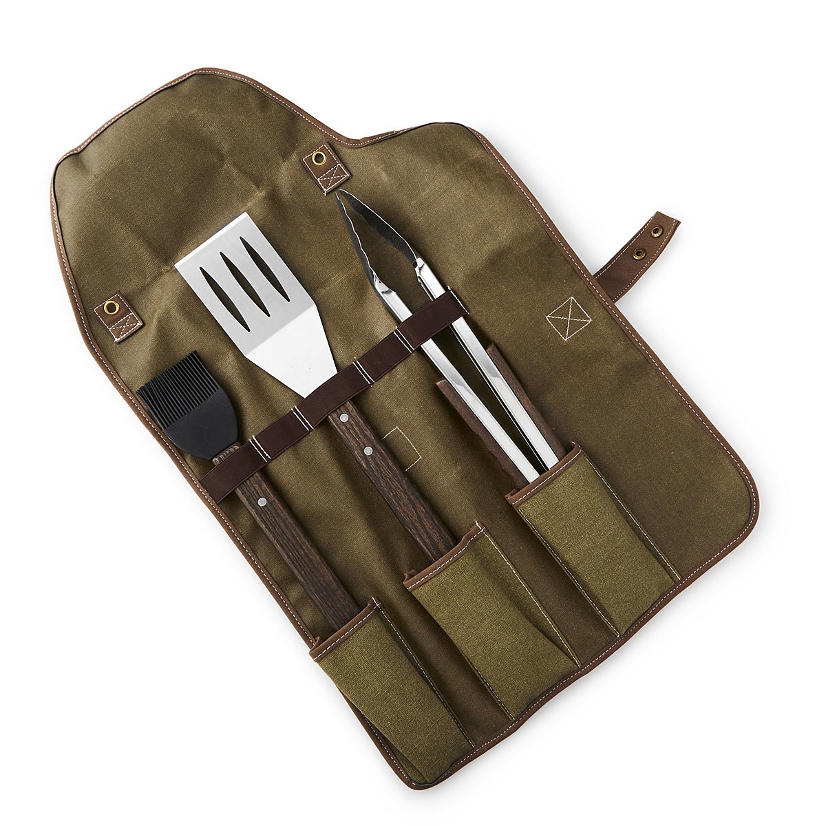 BBQ Tool Roll Grill Tools, Grill Set