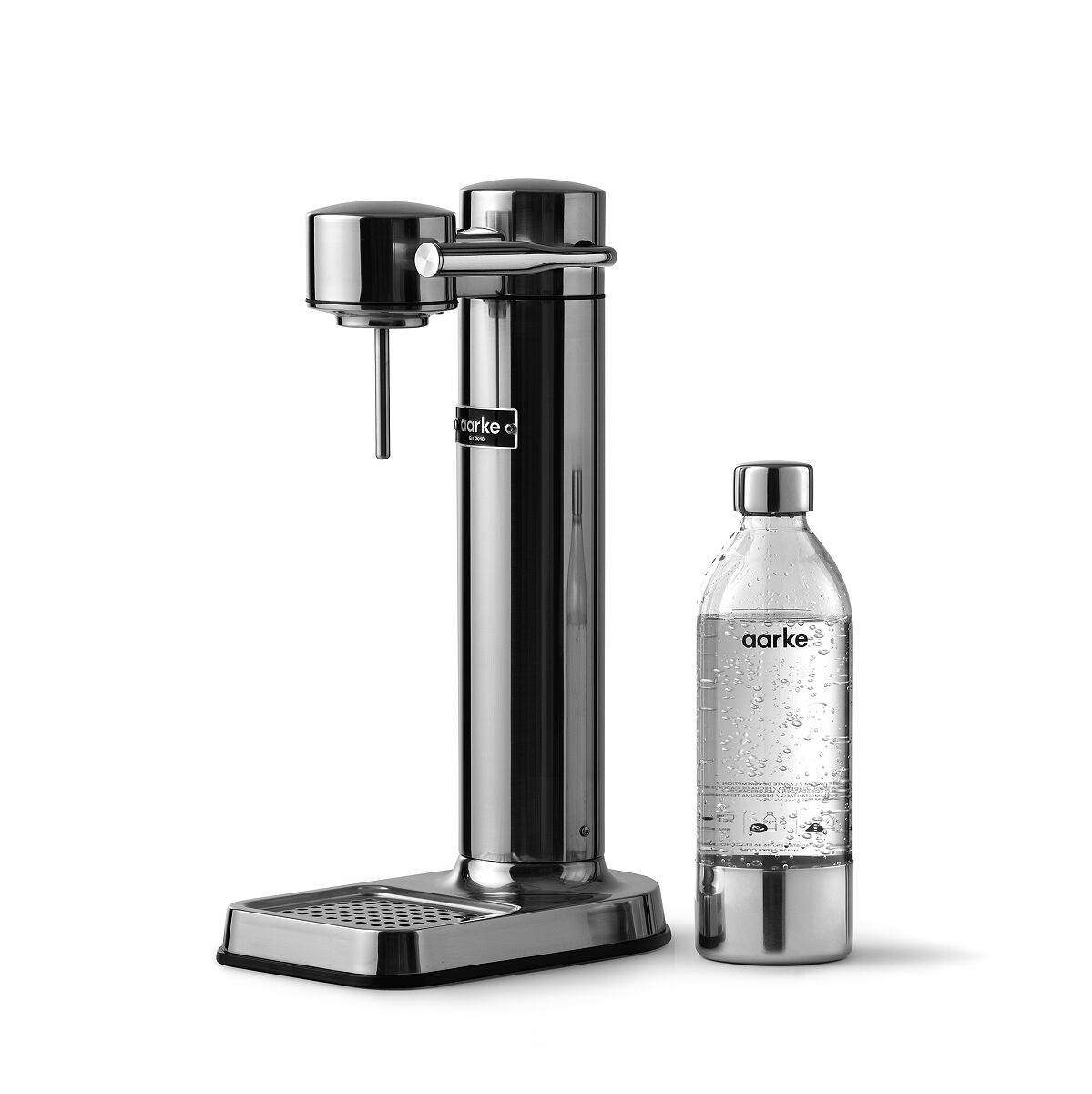 Sleek Sparkling Water Carbonator Fizzy Soda Maker