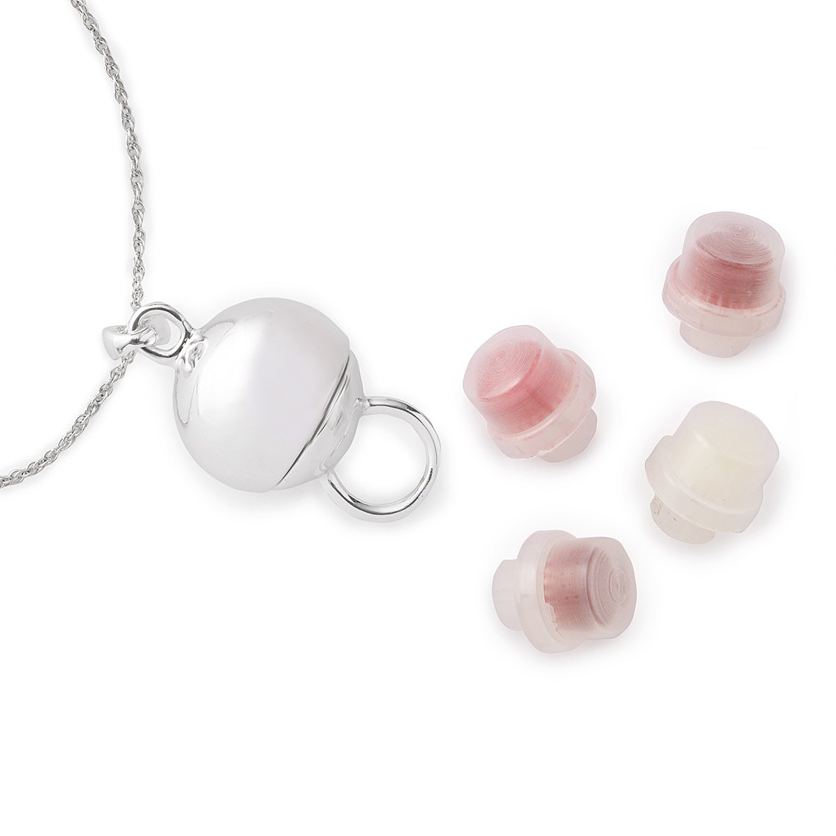 Luscious Lip Balm Storage Necklace Set Jewelry for Makeup