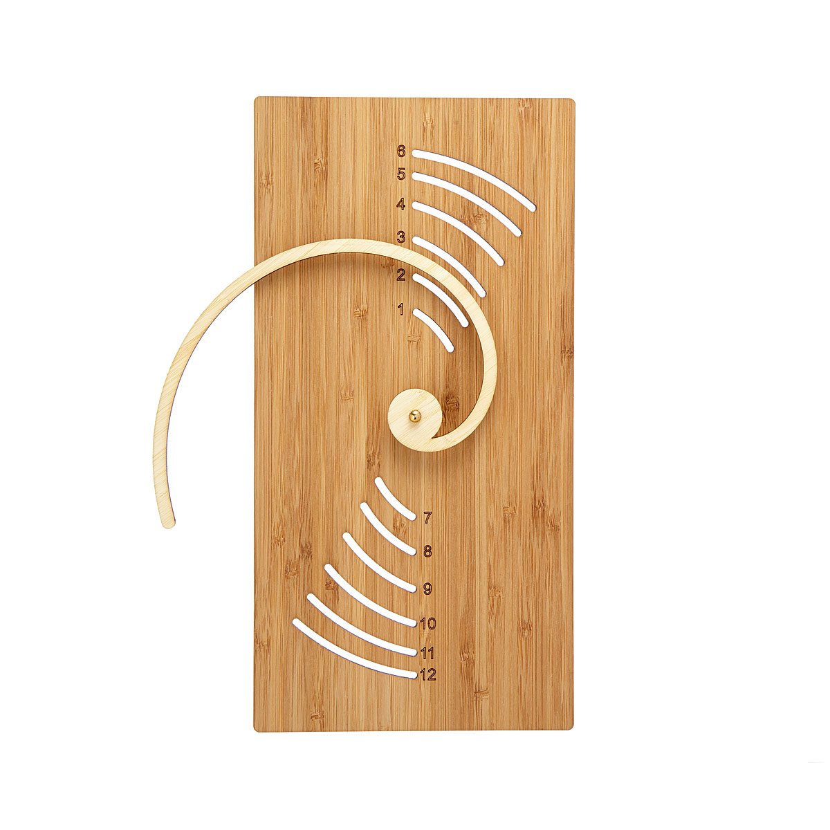 Fibonacci Golden Spiral Clock Geek Time