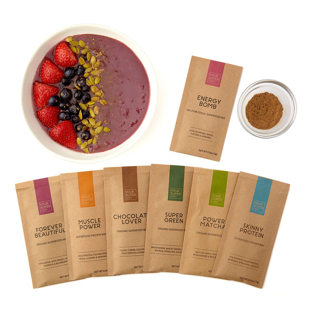 Superfood Mix Starter Pack Healthy Eating, Make Nutritious Smoothies