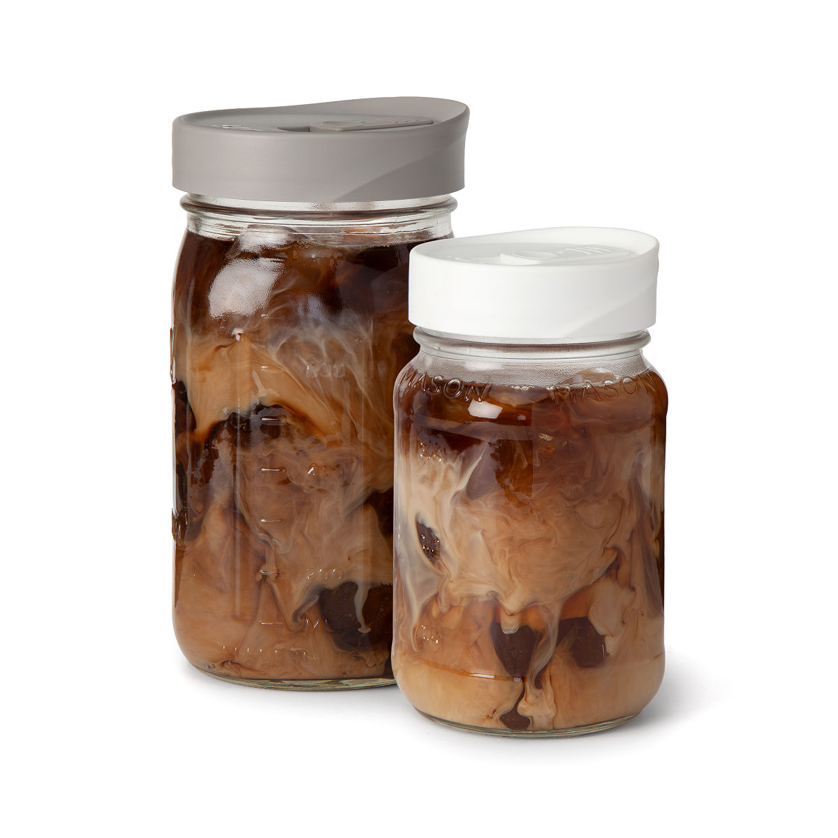 Reusable Mason Jar Drink Lids ToGo Cold Brew Coffee Mason Jar Lids