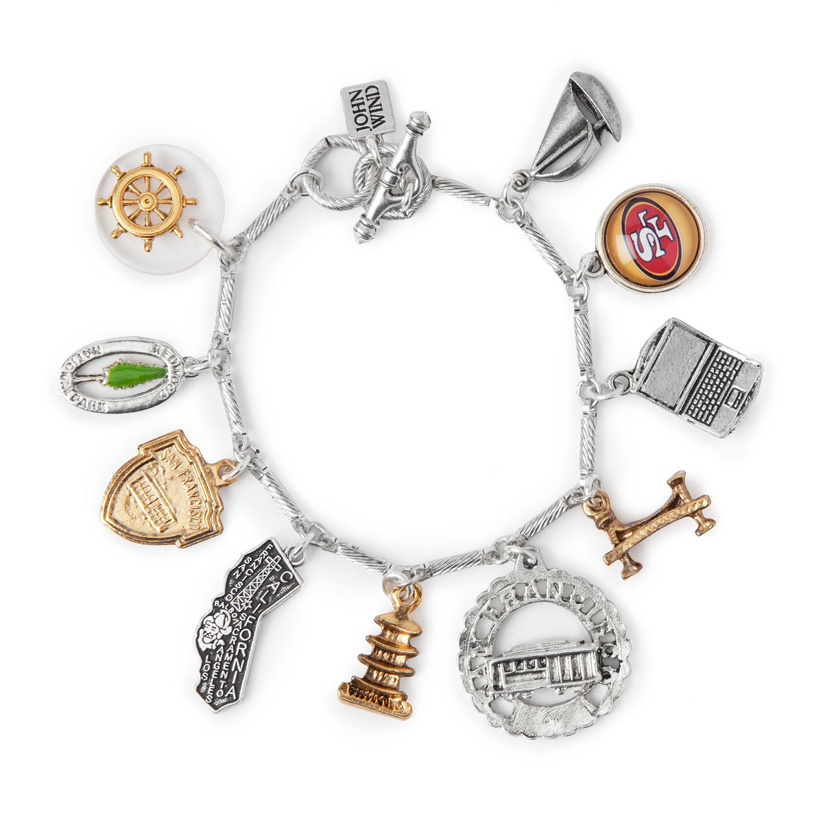 My City My Love Vintage Charm Bracelets City Inspired Bracelets