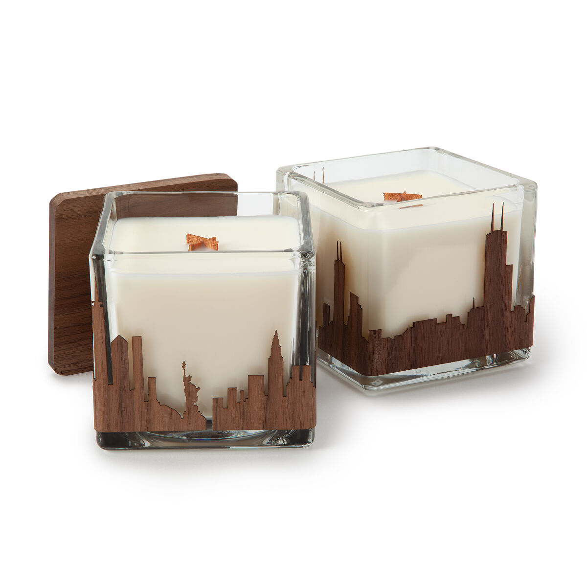 City Skyline Candles Urban Identity