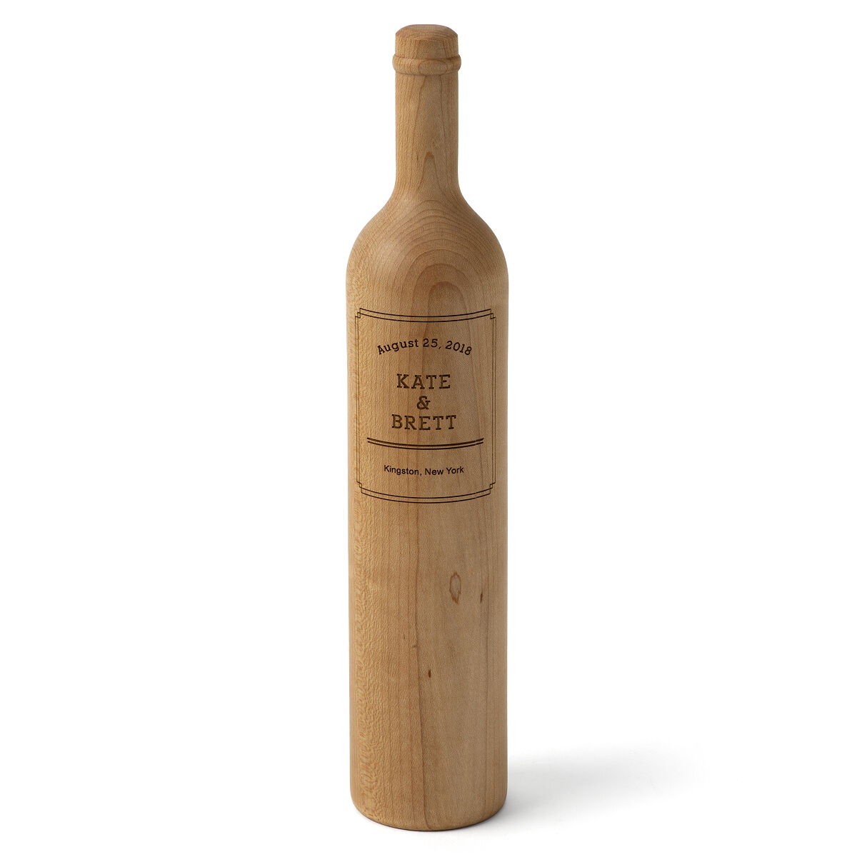 Personalized Wine Bottle Rolling Pin Kitchen Decor, Kitchen Tools