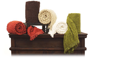 RIC RAC CHENILLE THROW