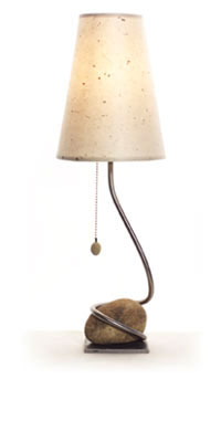 Rock and Vine Lamp from uncommongoods.com