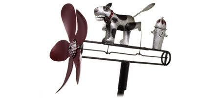 spike th dog whirligig