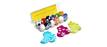 A PERFECT DOZEN OF SOCKS