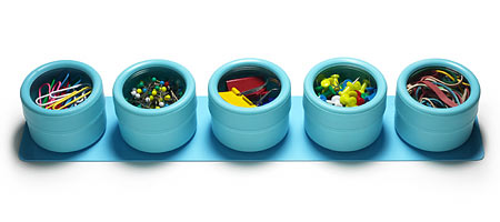 BLUE DESK ORGANIZER - UncommonGoods :  desk home contest2 desktop