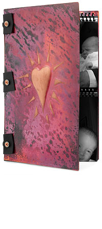 Handmade Copper Heart Double Album