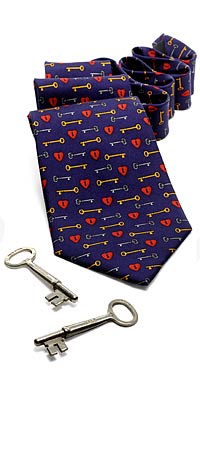 Uncommon Goods Key to My Heart Tie
