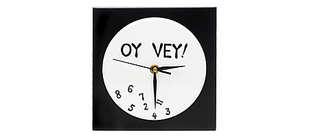 oy vey clock