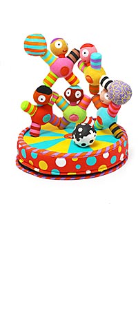 STACROBATS | Stacrobats Soft Colorful Children's Activity for Stacking and Balancing Fun | UncommonGoods