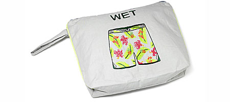 WET TRUNKS BAG - UncommonGoods :  uncommongoods wet trunks bag trunks bag