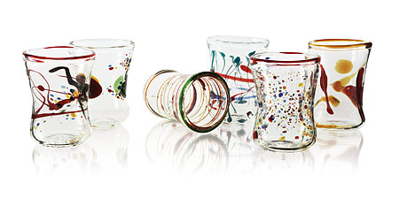 Goto Venetian Wine Glasses - Set of 6