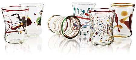 Goto Venetian Wine Glasses - Set of 6
