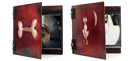 Handmade Copper Pet Photo Albums
