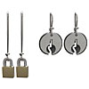 LOCK EARRINGS